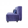 blue lounge chair